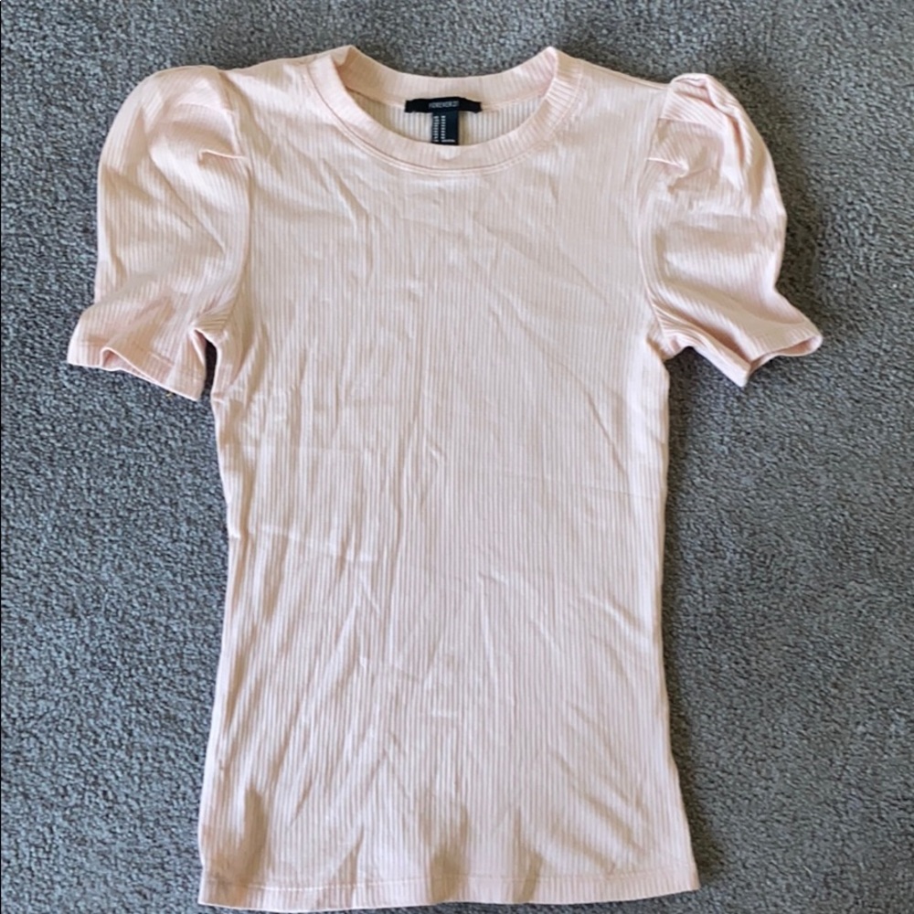 Puff sleeve top